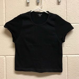Urban Outfitters Black Crop Top